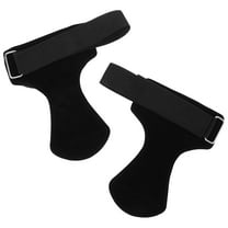 UPGRATOR 1 Pair Wear-Resistant Black Weight Lifting Glove with Gym Wrist Wraps for Athletes in 8.9X8.9X0.8in