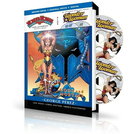 Wonder Woman / Wonder Woman: Gods & Mortals Graphic Novel (Blu-ray + DVD)