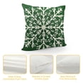 thumbnail image 4 of Qinduosi Christmas Green Pillow Covers In Xmas Rustic Farmhouse with Zipper Set of Christmas Decorations Indoor Home Decor for Holiday Bed Cushion Outdoor, 4 of 5