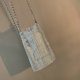 thumbnail image 3 of Bolso de lujo para mujer con cadena de metal hueca de diamantes de imitación con incrustaciones de diamantes, bolso de mensajero de banquete de moda con diamantes brillantes y personalidad, nuevo, 3 of 5