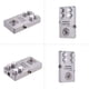 thumbnail image 2 of Pedal de efectos C-FC1 Fuzzster Distorsión Pedal de efecto de guitarra Bajo Fuzz Pedal para guitarras eléctricas Alluminum Alloy Shell Plata COOLMUSIC Pedal de efectos, 2 of 6