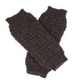 thumbnail image 2 of Women's Knitted Open Finger Gloves Half Finger Short Warm Gloves, 2 of 4