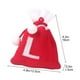 thumbnail image 3 of Bolsas de Dulces Navideñas de Letras, Diseño de Punto Bordado, Decoración Navideña Personalizada, Adorno de Versátiles para El Árbol, Porta Tarjetas de Regalo, Fácil de Colgar, Decoración Festiva par, 3 of 5