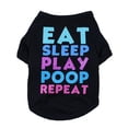 thumbnail image 1 of Camisa del perro Camisetas del perro Ropa del verano del resorte del perro Ropa impresa del Abody Poliéster, 1 of 7