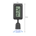 thumbnail image 2 of Reptile Thermometer Hygrometer with Suction Cup 360 Degree Rotation Digital Humidity Gauge Meter ,High Precision, 2 of 5