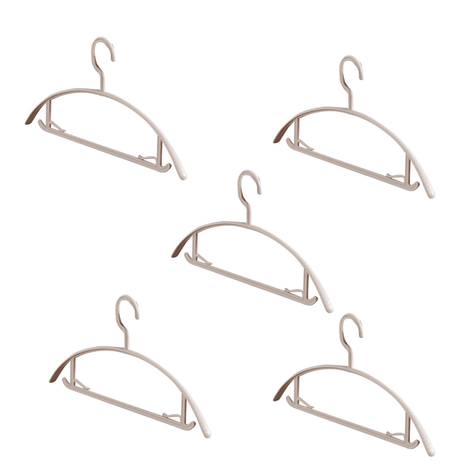 Heavy Duty Hangers For Coats Arc Design Hangers 5pcs 360 Degree