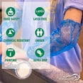 thumbnail image 3 of Kleen Chef Disposable 18 inch Arm Sleeves with Elastic Ends, Blue, Pack of 100, 3 of 6