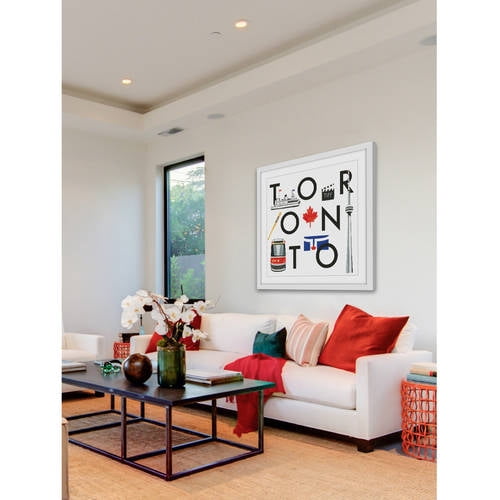 "Toronto Square" Framed Painting Print