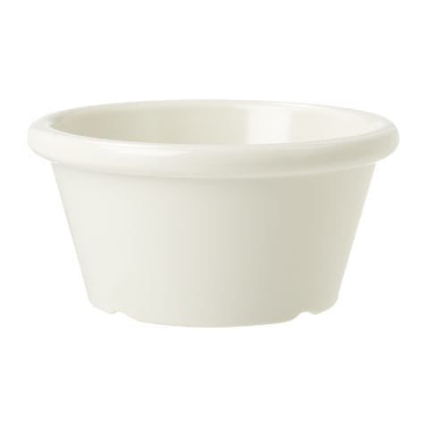 G.E.T. S-660-W/BO White Melamine 6 Oz. Ramekin - Dozen