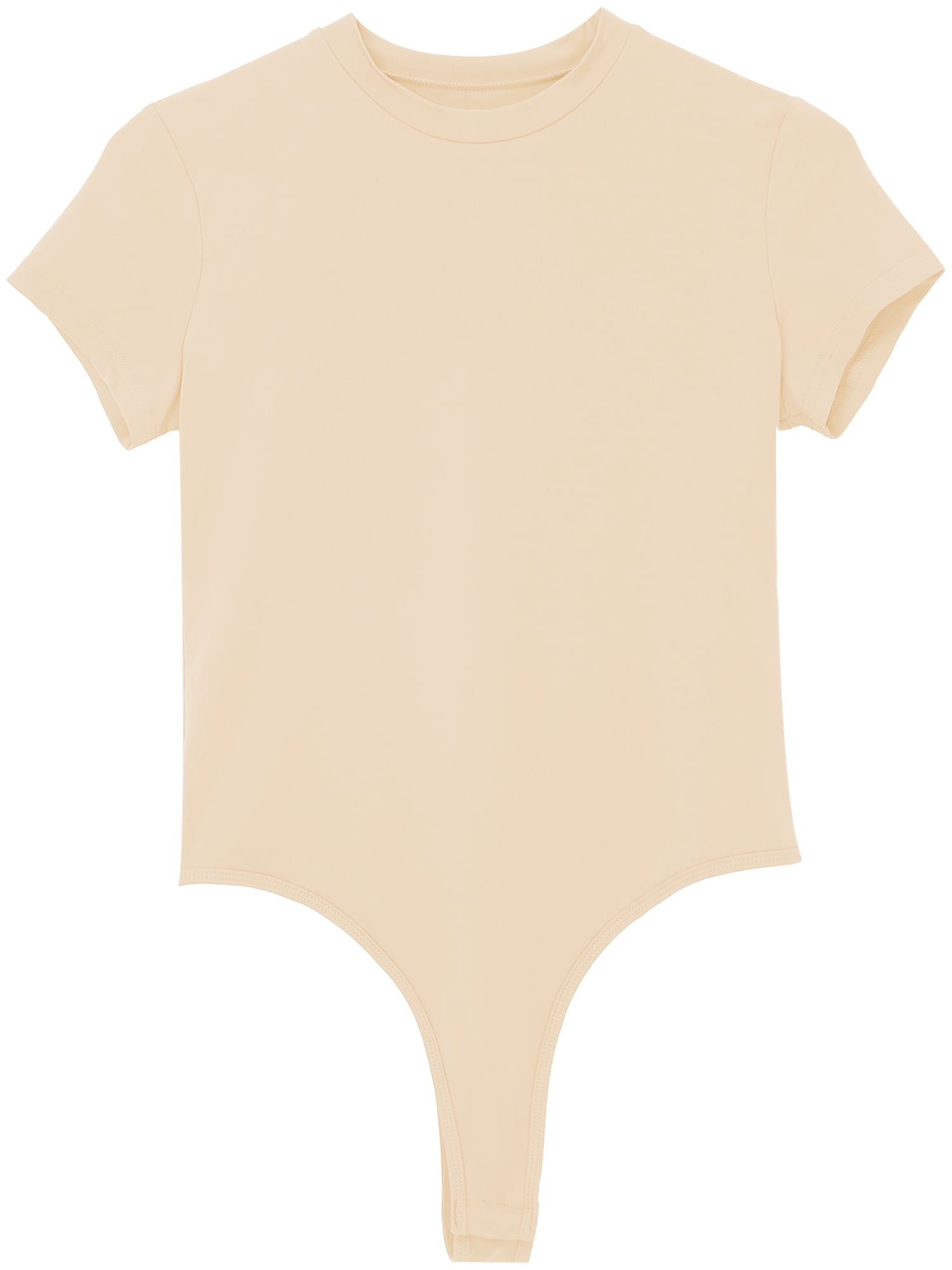 MISS MOLY Mens Short Sleeve Bodysuit Pajamas One Piece Crew
