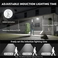 thumbnail image 4 of Luces solares FabStyl de doble cabezal, 3000 lm, IP65, resistentes al agua, 4 of 6