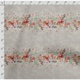 thumbnail image 4 of Soimoi Chinese Floral Printed, Cotton Fleece, Fabric by The Yard Sewing DIY Stretch Fabric 56 Inches Wide, WarmFabric for Hats, Coats, Gloves, Blankets, Red & White, 4 of 5