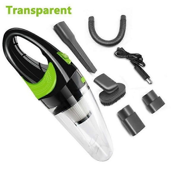 120W 4000Pa Cordless Handheld Vacuum Cleaner Car Hand Vac Wet/Dry Dual-use Dust Collector USB Rechargeable Cleaning Tool