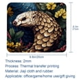 thumbnail image 5 of Pangolin Printed Square Mouse Pad, 8.3x9.8 Inch, Non-Slip Rubber Bottom Mouse Mat for Office and Gaming, 5 of 6