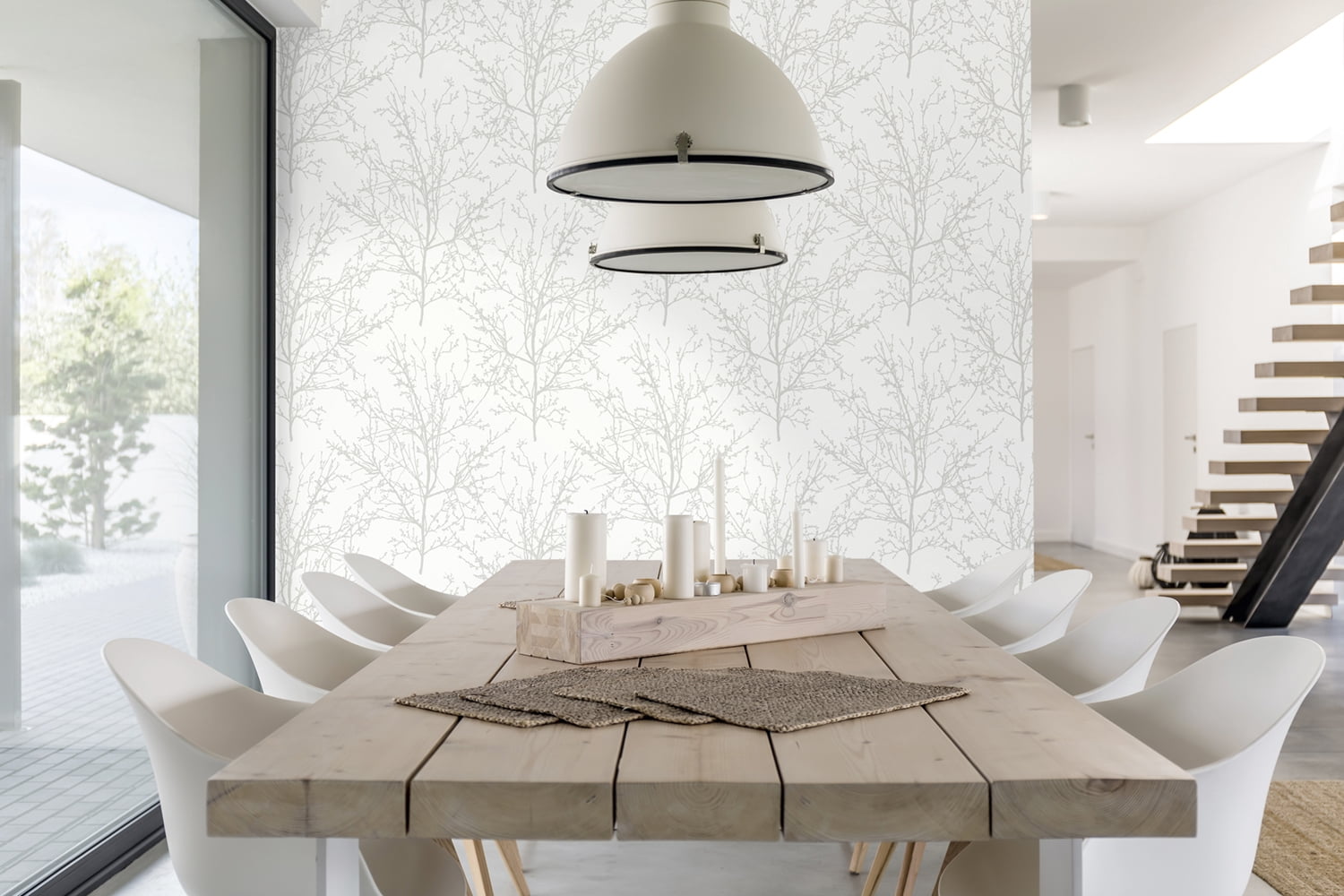 NextWall Tree Branches Peel and Stick Wallpaper