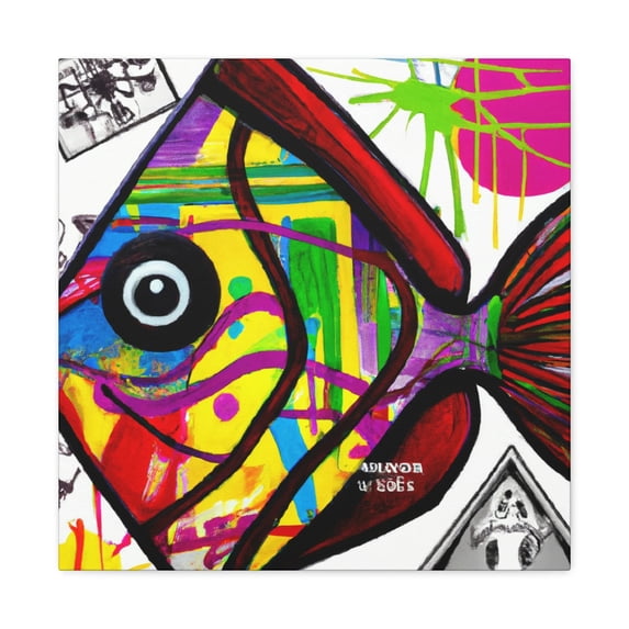 Discus Thrown Heavily - Canvas