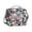 A001- Navy, variant on Insulated Lunch Bag for Women | Leakproof Reusable Lunch Bag with Front Pocket, Tropical Hibiscus Print Lunch Bag for Work Picnic Beach, Birthday Gift for Her