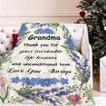 thumbnail image 5 of Gifts for Grandma Form Grandchildren, Grandma Blanket, Grandma Gifts Throw Blanket, Grandma Gifts, for Grandma, Grandma Birthday Gifts, Grandma Valentines Day Gift-60 * 80, 5 of 6