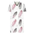 thumbnail image 5 of LOVZFMLL Combinaison Ample Décontractée à Manches Courtes pour Femmes, Multicolore TG, 5 of 5