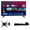 thumbnail image 1 of Combo Pantalla Smart TV Ghia 32 Pulgadas Whale D-Led HD Dolby Audio Modelo G32W25 + Soporte + Barra de Sonido BSP-450 Vorago, 1 of 4