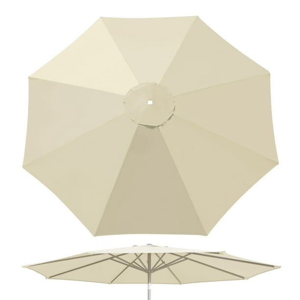 YardGrow 10ft Patio Umbrella Canopy Replacement 8 Ribs Canopy Cover