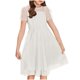 thumbnail image 4 of Vestido Largo Casual Vestido Casual de Polka de Moda para Niños con Falda de la Princesa de Manga Corta de Malla Y Falda de Gasa de Malla Vestido de la Princesa Del Bebé, 4 of 6