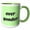 Green/White, variant on 3drose, Image of over Yonder Quote, 11oz Mug