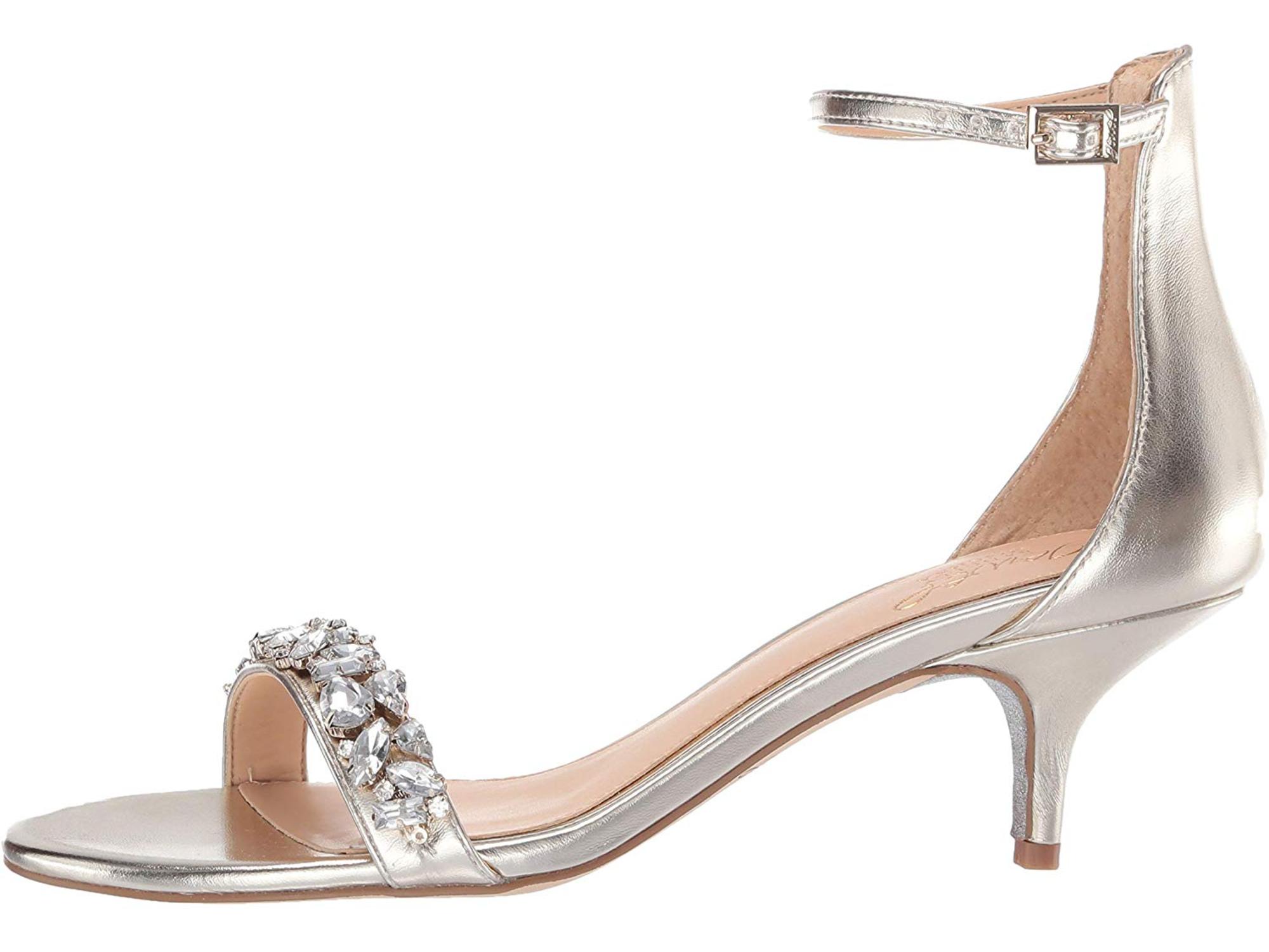 badgley mischka dash kitten heel
