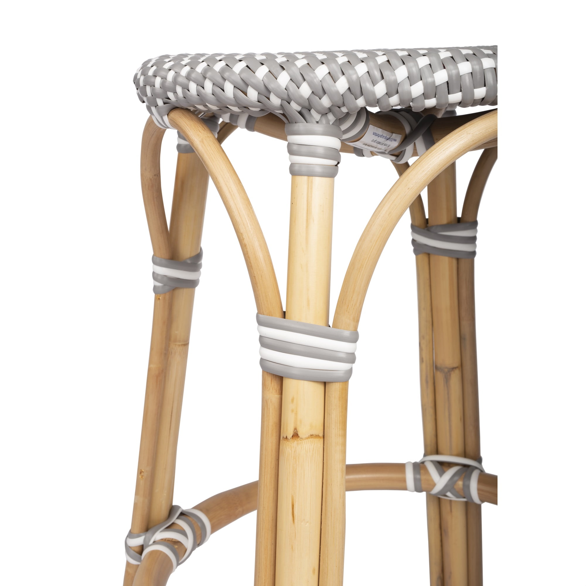 Tobias Rattan Round Counter Stool