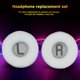 thumbnail image 3 of Audífonos 1 par de almohadillas blandas para JBL Tune 500BT almohadillas de espuma de cuero proteico (blanco) Universal  Accesorios Electrónicos, 3 of 9
