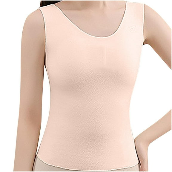 Jamicy Girls Tank Tops with Built In Bras for 13-17 Years Training Bras for Girls with Lightly Pads Teen Cotton Camisoles Undershirts Kids Crop Tank Tops