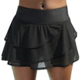 thumbnail image 3 of Swim Skirts Women Split Swimsuit Skirt Built In Swim Shorts High Waist Bathing Suit Bottoms For Women Sports Yoga Shorts Skirt Swimbottom, 3 of 9