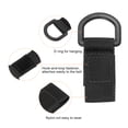 thumbnail image 4 of Unique Bargains Belt Keeper Key Chain, 4 pack D Type Thickening Nylon Strap Key Chain Hook, Black, 4 of 6