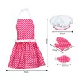 thumbnail image 3 of Hweilai 22Pcs Girl Kids Kitchen Role Play Cooking Apron Chef Hat Baking Tools Toy, 3 of 6