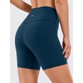 thumbnail image 2 of Shorts CRZ YOGA Naked Feeling Biker 6" Cintura Alta Azul Marino XS, 2 of 4