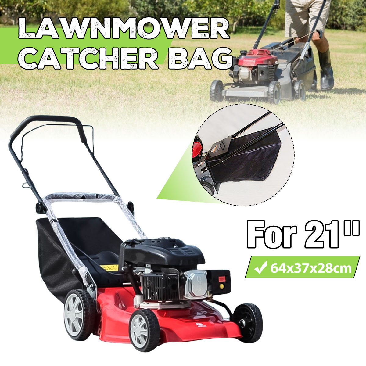 21'' Catcher Bag Self Propelled Lawnmower for Honda HRU214 HRU215