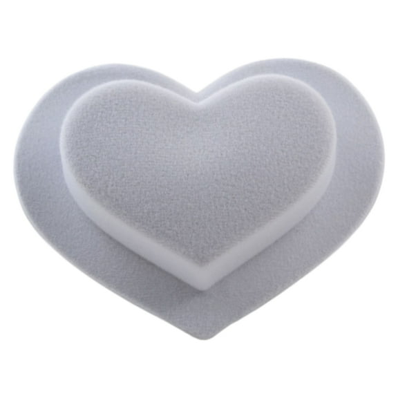 Delicate Heart Shape Fascinator Base for Female Create Colorful Trend Headpieces