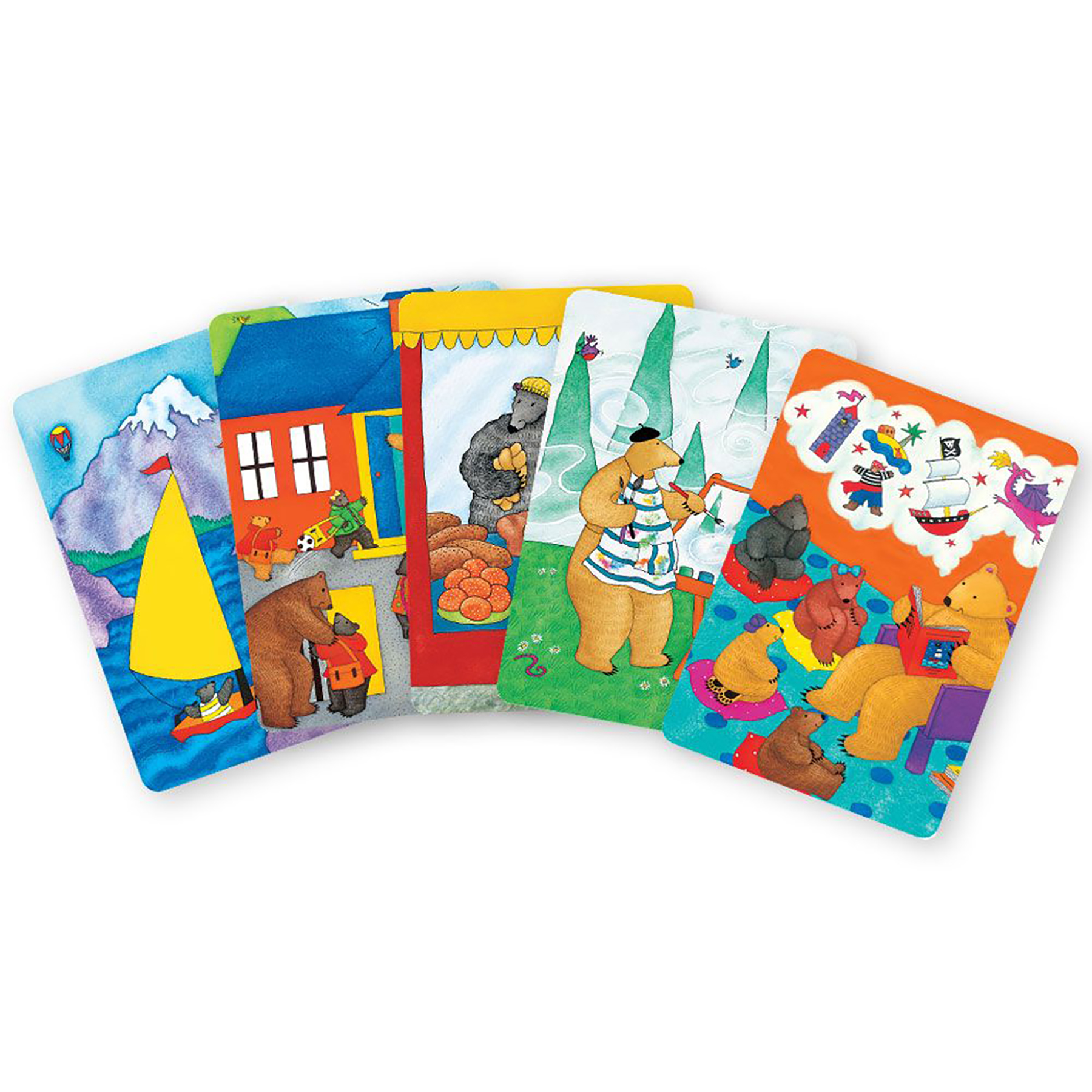 Busy Bear Count & Sort – Lernspiel Mit 30 Karten Für Kinder, Mathematische Früherziehung