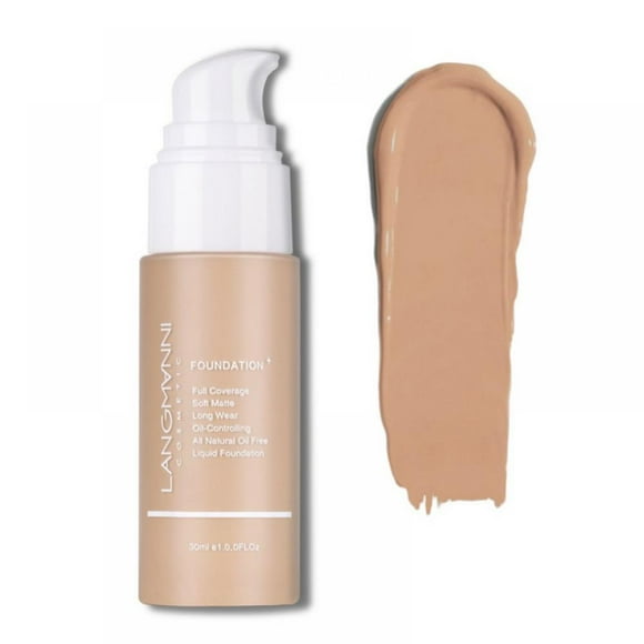 Lasting Control Oil Moisturizing Cover Blemishes Even Skin Color Liquid Foundation Waterproof Foundation Liquid