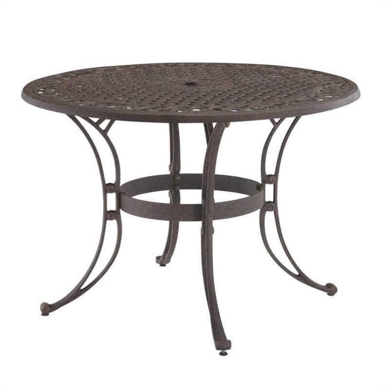 Home Styles Biscayne 5 Piece Metal Patio Dining Set In Bronze Home Styles Biscayne 5 Piece Metal Patio Dining Set In Bronze