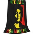 thumbnail image 2 of Bobs Marley Blanket Throw Bedding Room Decor Flannel Blankets for Bed Sofa Warm Blankets 40"x30", 2 of 6