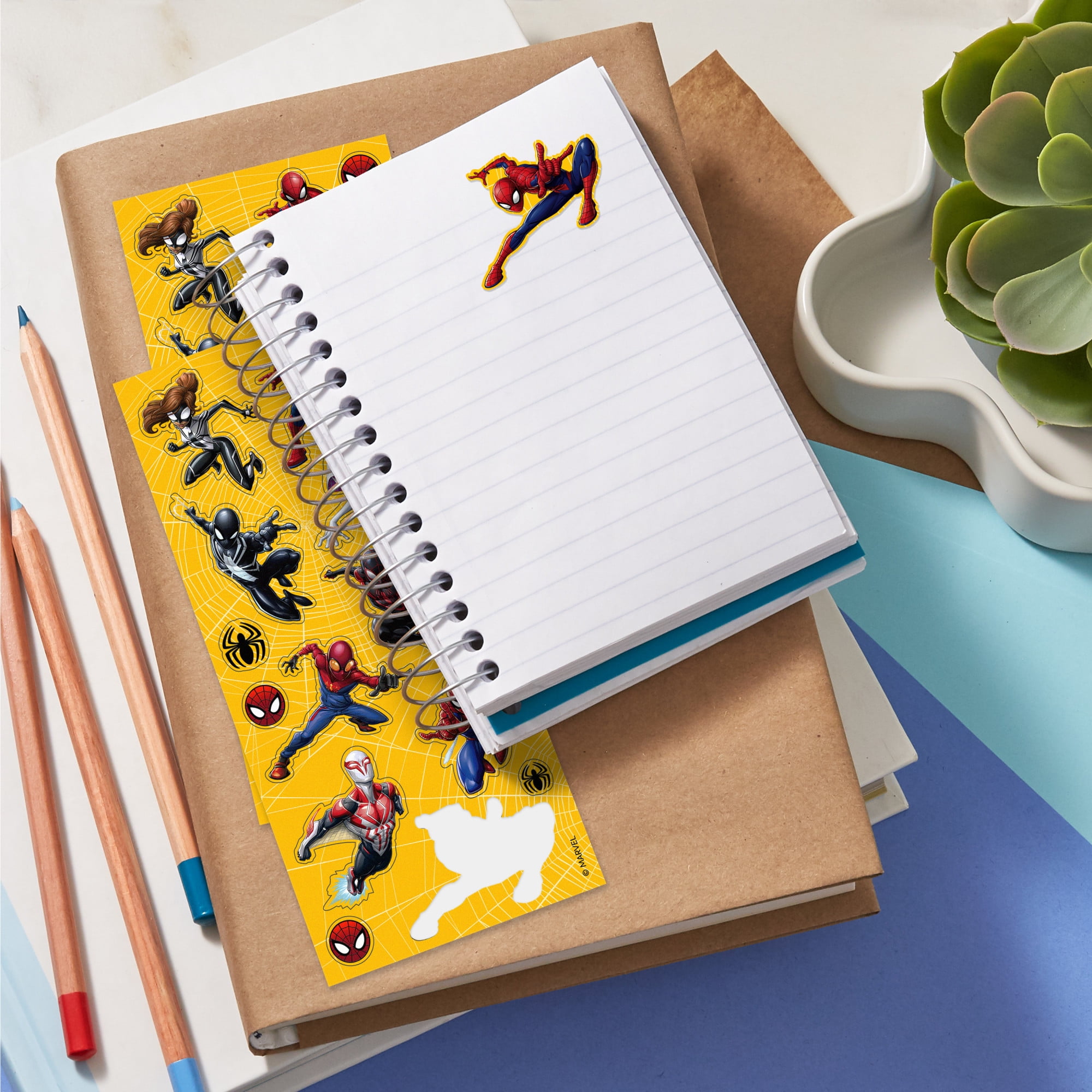 Hallmark Marvel Stickers (Spider-Man), 2 Sheets