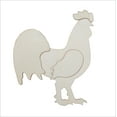 thumbnail image 3 of (2 pack) Plaid Surfaces Layered Wood Shape, Rooster, 3 of 8