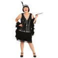 thumbnail image 3 of Plus Size Women's Onyx Flapper Costume, 3 of 3