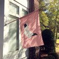 thumbnail image 2 of Caroline's Treasures BB7952CHF Nun Pigeon Pink Check Flag Canvas House Size , Large, multicolor, 2 of 4