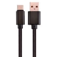 thumbnail image 3 of Cable de datos para teléfono móvil de carga rápida de metal pesado tejido de color sólido de nailon tipo C de Apple Android 2A, 3 of 4