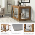 thumbnail image 4 of PETMAKER Furniture-Style 2-Door Crate for Dogs with Cushion, 4 of 8