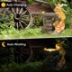 thumbnail image 1 of Kuymtek Estatua de conejito de energía de luz LED solar Jardín al aire libre Animal Conejo Escultura Artesanía, 1 of 9