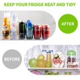 thumbnail image 3 of Amorvolat Drink Organizer for Fridge, Soda Can Dispenser for Refrigerator, Automatic Self-Pushing Fridge Drink Dispenser Holds up to 30 Cans, 6 Row,White, 3 of 8