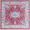 thumbnail image 2 of SAFAVIEH Brentwood Dimas Oriental Area Rug, Red/Beige, 6'7" x 6'7" Square, 2 of 12